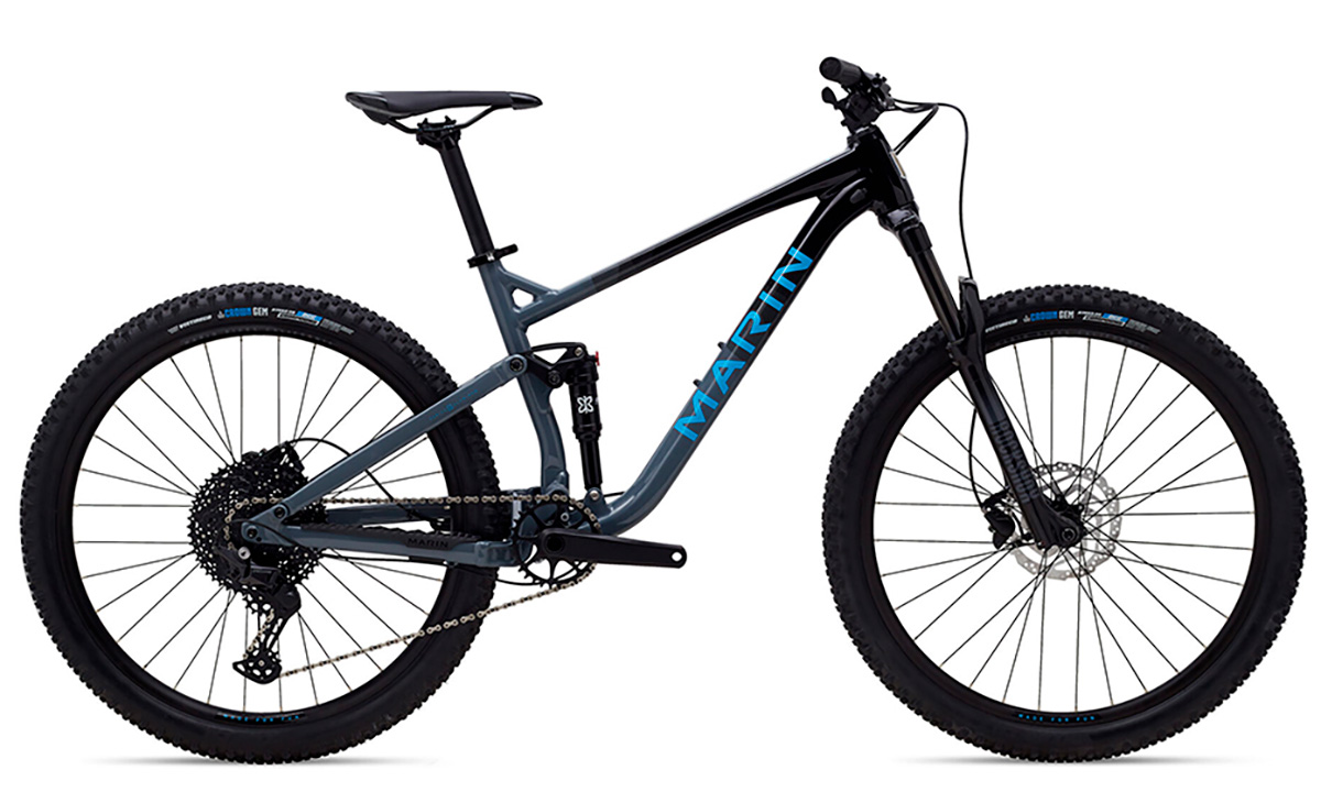 Велосипед Marin Hawk Hill 1 27.5" (2021) 2021 Черно-синий